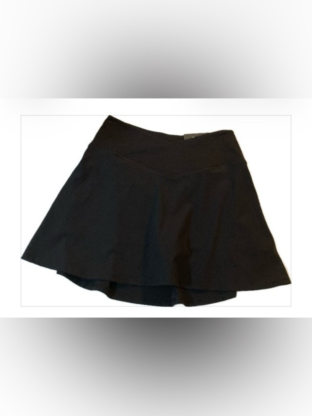 NWT MAURICES High Rise Skort
Sz Med Black Tummy Control Soft Stretch Comfy Flowy